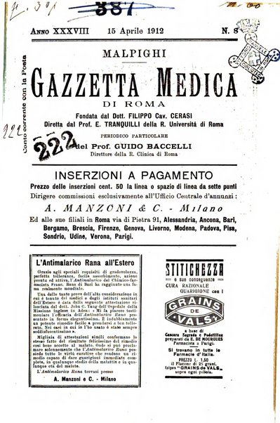 Gazzetta medica Malpighi