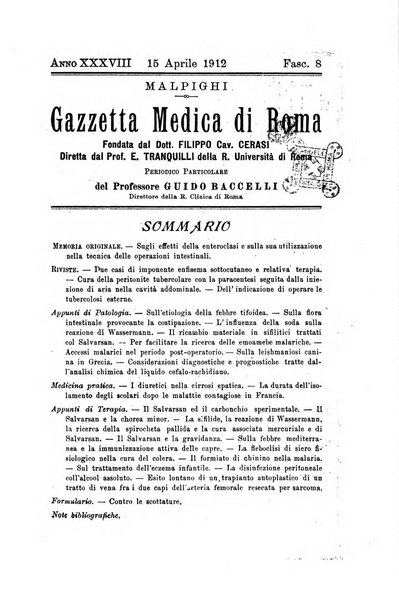 Gazzetta medica Malpighi