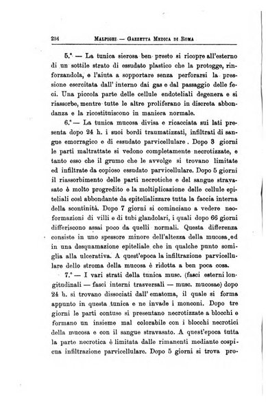 Gazzetta medica Malpighi