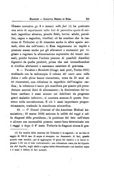 Gazzetta medica Malpighi