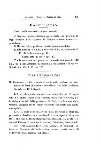 Gazzetta medica Malpighi