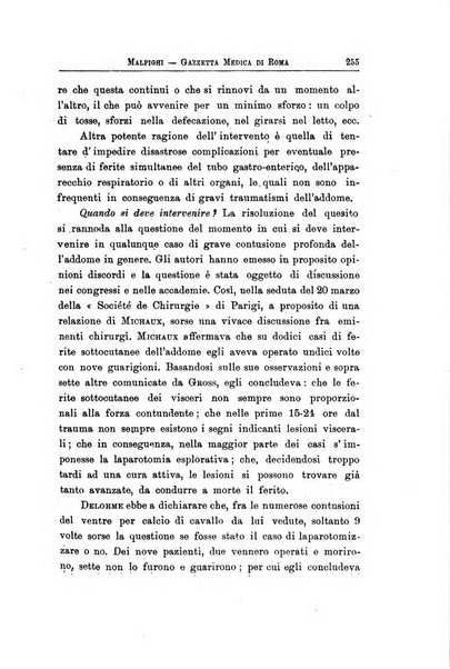 Gazzetta medica Malpighi