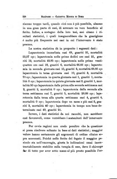 Gazzetta medica Malpighi