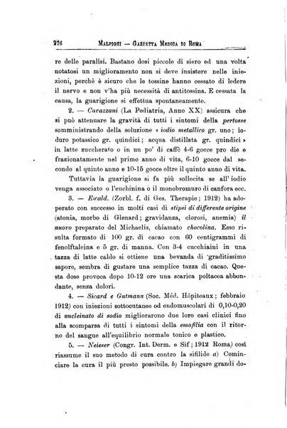 Gazzetta medica Malpighi