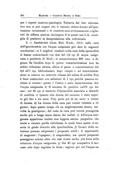 Gazzetta medica Malpighi