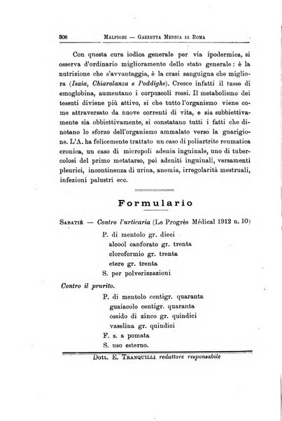 Gazzetta medica Malpighi