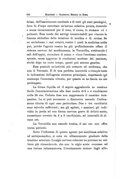 Gazzetta medica Malpighi