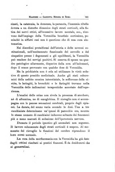 Gazzetta medica Malpighi