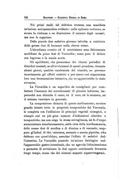 Gazzetta medica Malpighi