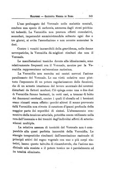 Gazzetta medica Malpighi