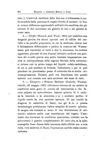 Gazzetta medica Malpighi