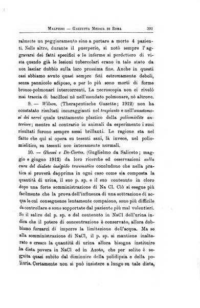 Gazzetta medica Malpighi