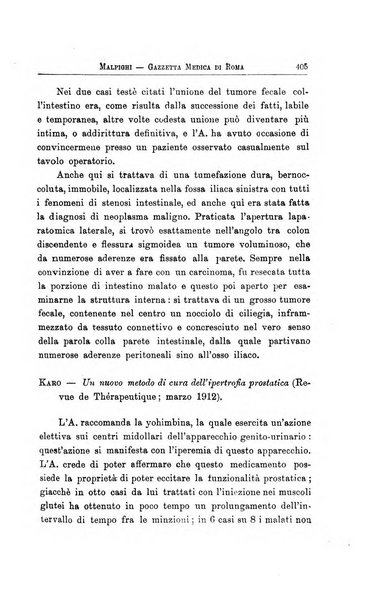 Gazzetta medica Malpighi