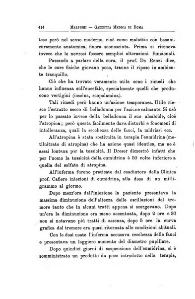 Gazzetta medica Malpighi