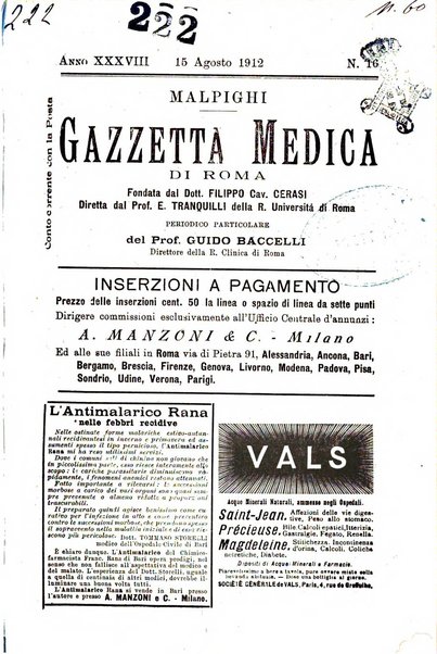 Gazzetta medica Malpighi