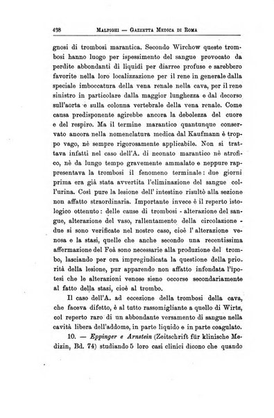 Gazzetta medica Malpighi