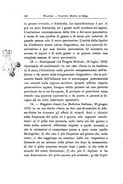 Gazzetta medica Malpighi