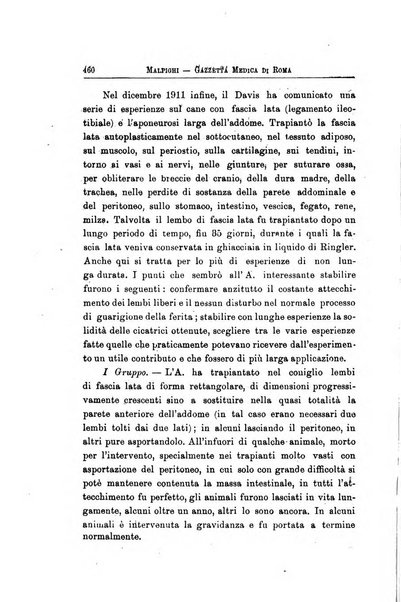 Gazzetta medica Malpighi