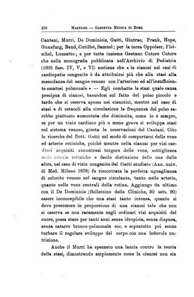 Gazzetta medica Malpighi