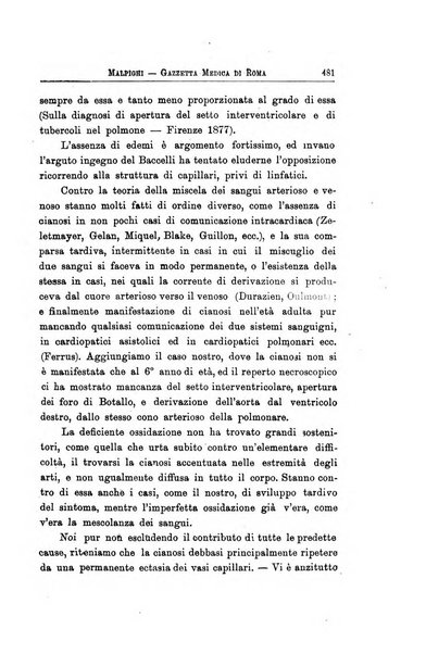 Gazzetta medica Malpighi