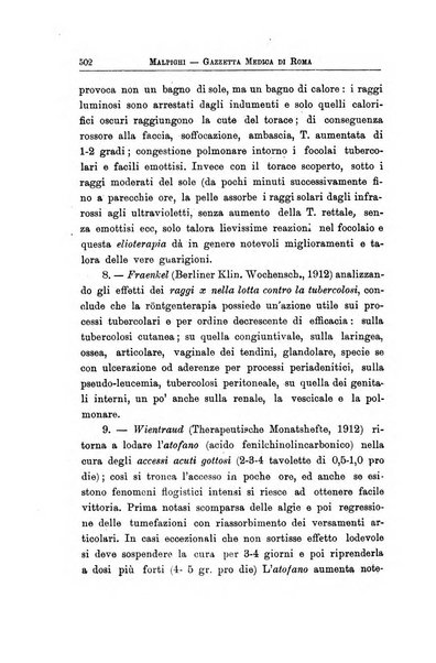 Gazzetta medica Malpighi