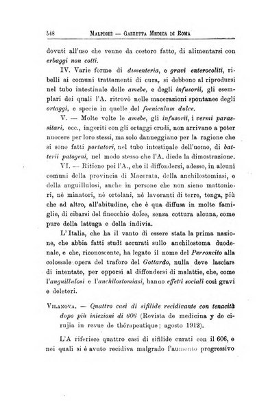 Gazzetta medica Malpighi