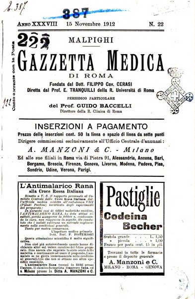 Gazzetta medica Malpighi