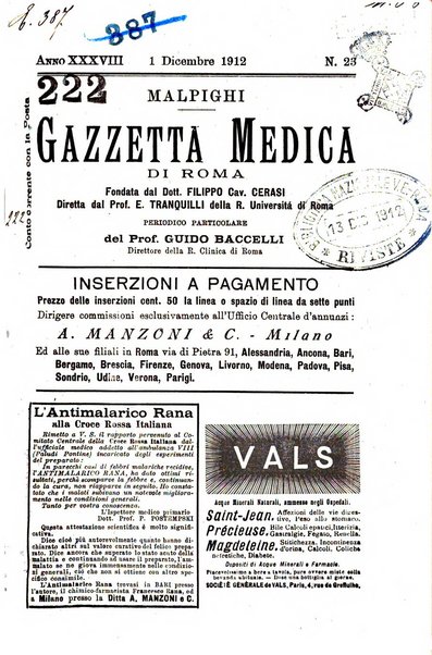 Gazzetta medica Malpighi