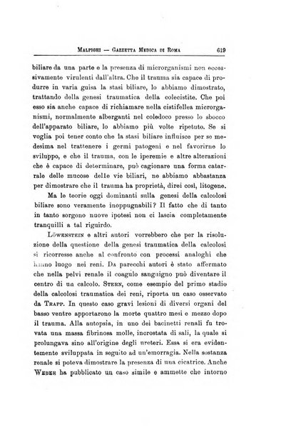 Gazzetta medica Malpighi