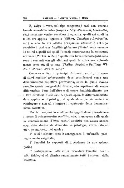 Gazzetta medica Malpighi