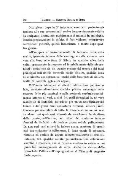 Gazzetta medica Malpighi