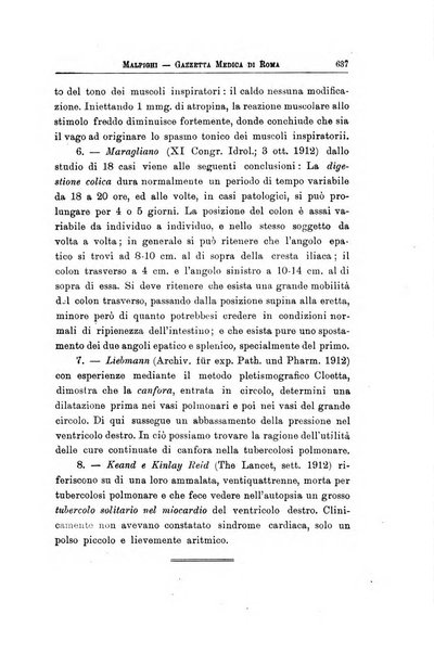 Gazzetta medica Malpighi