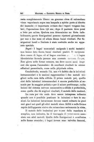 Gazzetta medica Malpighi