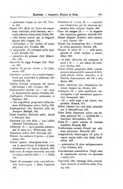 Gazzetta medica Malpighi