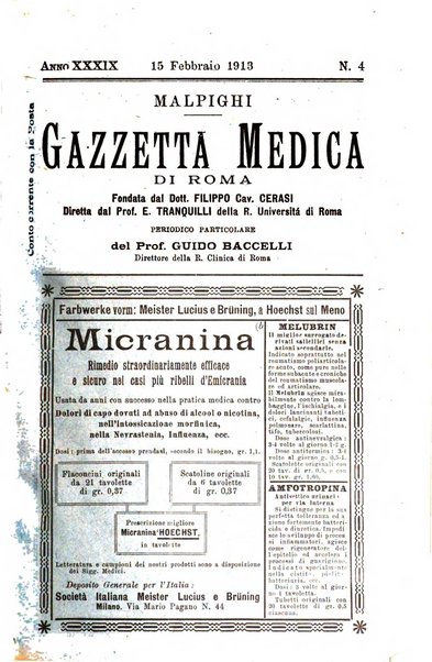 Gazzetta medica Malpighi