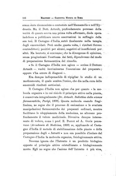 Gazzetta medica Malpighi