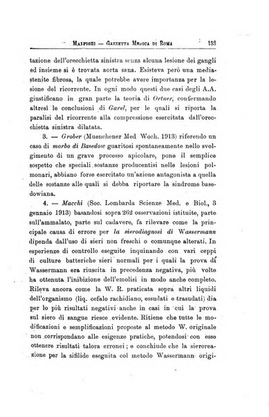 Gazzetta medica Malpighi