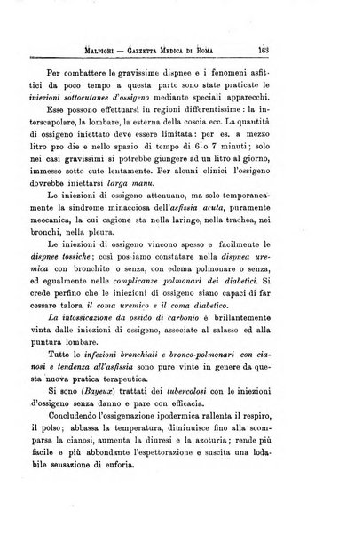 Gazzetta medica Malpighi