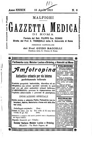 Gazzetta medica Malpighi