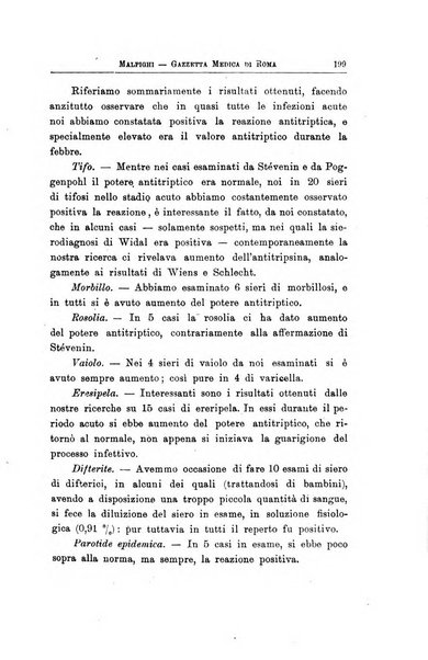 Gazzetta medica Malpighi