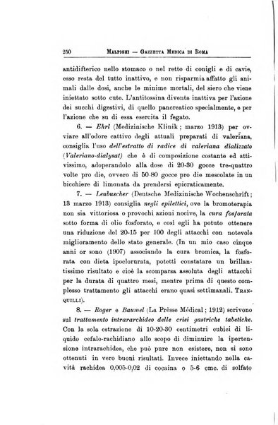 Gazzetta medica Malpighi