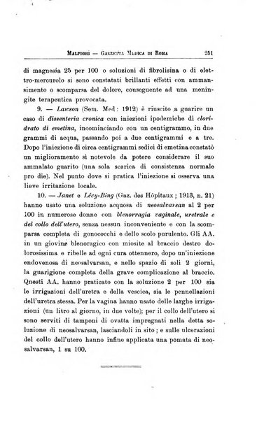 Gazzetta medica Malpighi