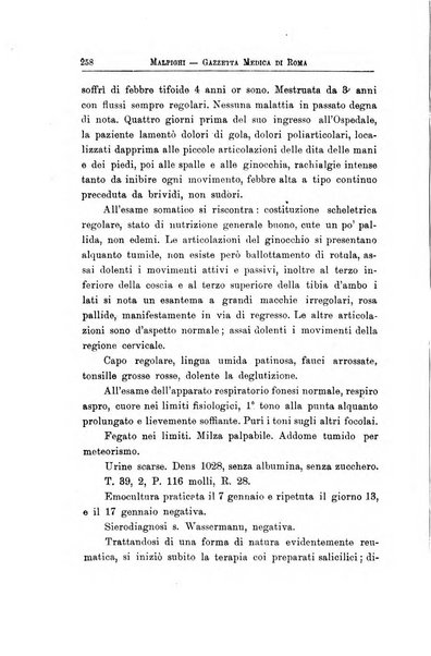 Gazzetta medica Malpighi