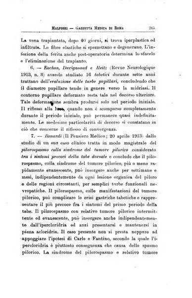 Gazzetta medica Malpighi