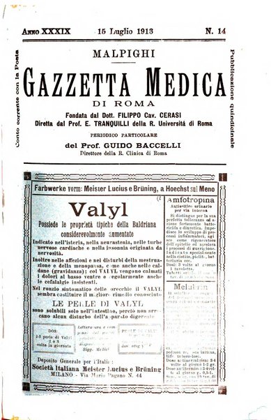 Gazzetta medica Malpighi