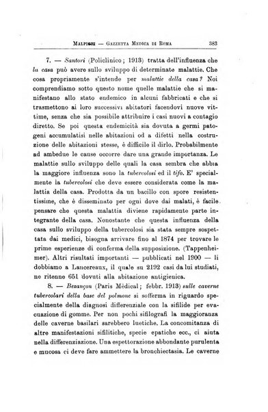 Gazzetta medica Malpighi