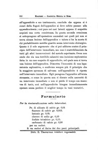 Gazzetta medica Malpighi