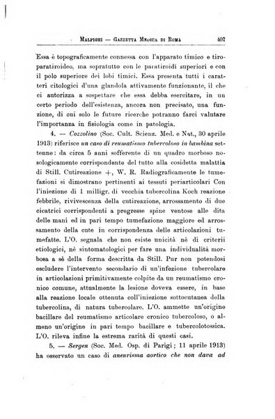 Gazzetta medica Malpighi