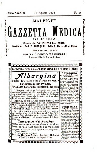 Gazzetta medica Malpighi