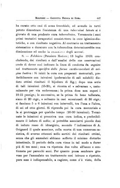 Gazzetta medica Malpighi